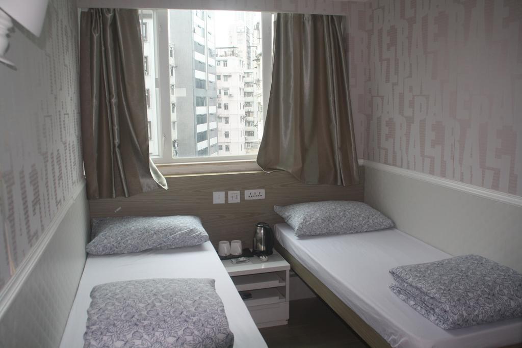 K & B Hostel Hongkong Rum bild