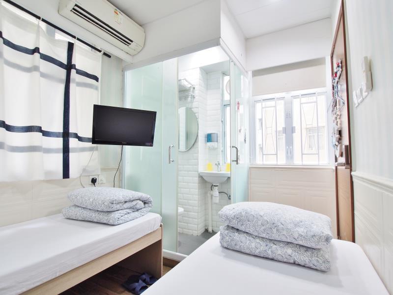 K & B Hostel Hongkong Exteriör bild